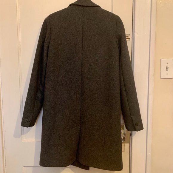 Zara Double Breasted Buttoned Coat XS - Picture 3 of 10